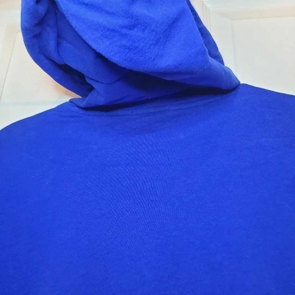 Polo Ralph Lauren Blue Logo Hooded Jersey T-shirt Sz S